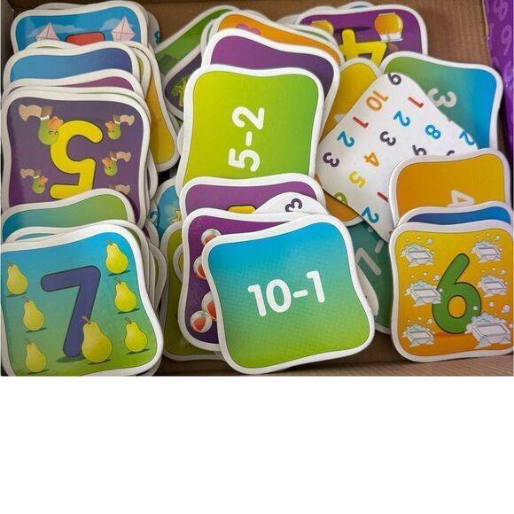 Math Memory Game - Colorful Educational Toy - Picture 3 of 4